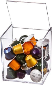 Sistema di contenimento capsule Nespresso in plexiglas per 40 capsule Nespresso - sistema di stoccaggio per capsule di caffè capsule contenitore Nespresso