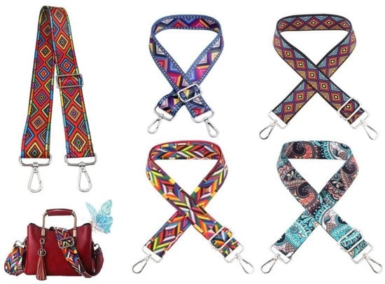 5 pezzi di cinture per borse a spalla, fai da te stesso, borsa regolabile, cintura per borse, sostituzione, cintura a spalla, adatta a borse a spalla e borse da messaggero