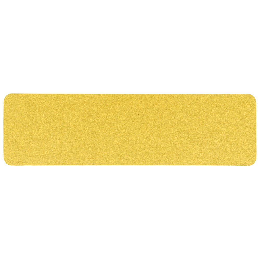 Pannello Divisorio Fonoassorbente per scrivania in PET Giallo 180 x 40 cm tavolo ufficio