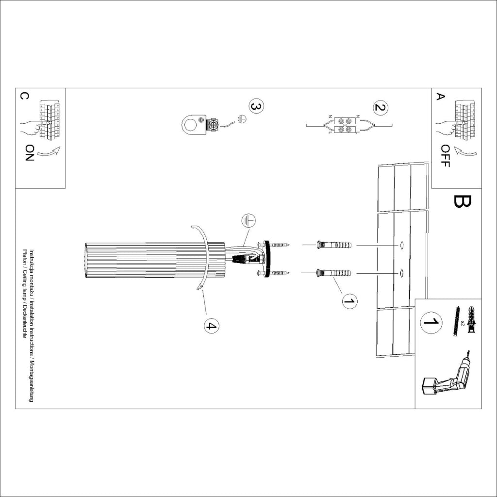 Spot soffitto moderno taupe tondo 40cm GU10 Pure Lume
