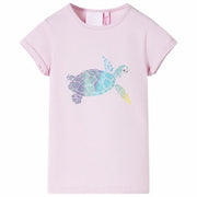 Maglietta da Bambina Lilla 116cod mxl 108763