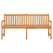 Panchina da Giardino 180 cm in Legno Massello di Teak 316632