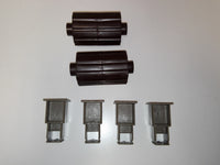 cassapanca con seduta lt.305 marrone (kit ruote) cod:ferx.602089