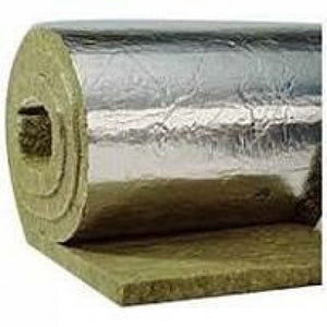 Lana di roccia rotolo 500x100cm sp.50mm pro mat80 paroc alucoat