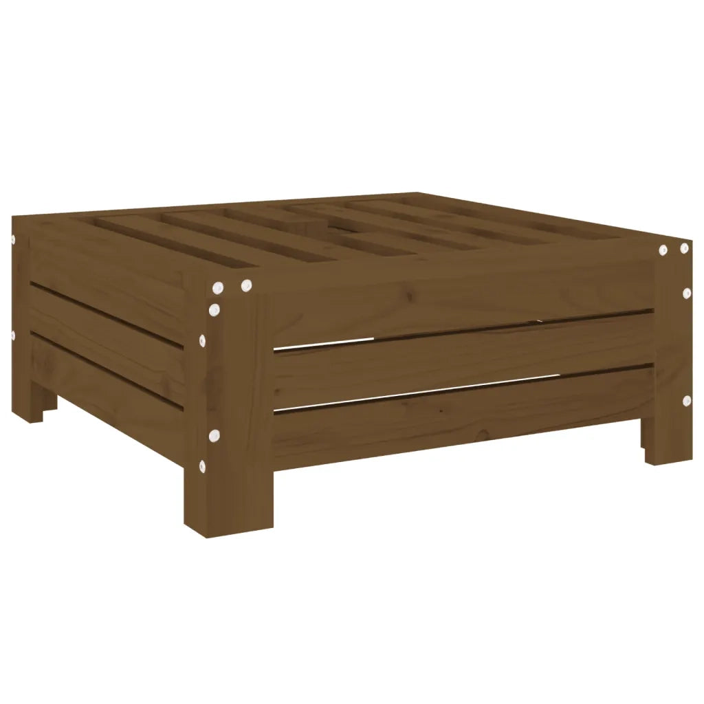 Copertura per Base Ombrellone Ambra in Legno Massello di Pino 825334