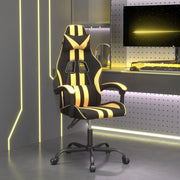 Sedia da Gaming Nera e Oro in Similpelle cod mxl 58694