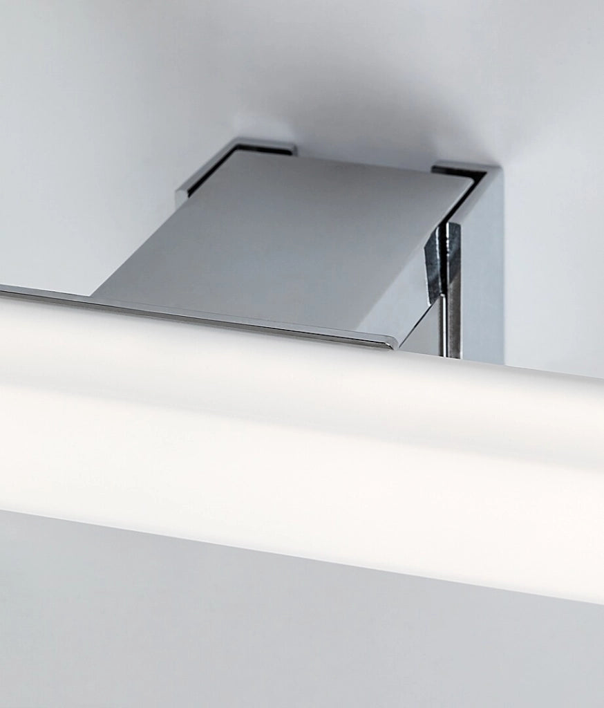 Applique bagno LED integrato Oliro cromo IP44 Rabalux