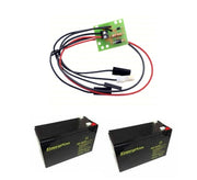 PACCO BATTERIE BATTERIA TAMPONE PER PARTIC PORTE BASCULANTI SEZIONALE BASCULANTE