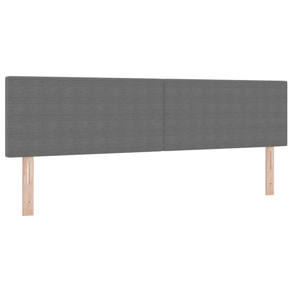Letto a Sorgente LED Grigio chiaro e bianco 180 x 200 cm 3337611