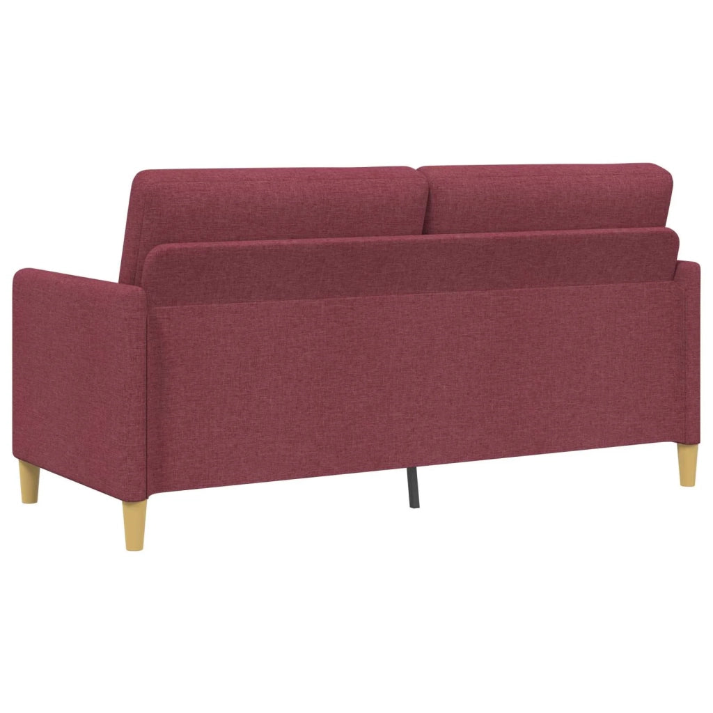Divano con Storage Rosso Vino 172 x 78 x 87 cm Poliestere 42036950