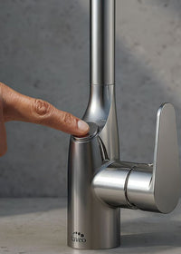 Miscelatore cucina con Filtro acqua potabile | Cromato e Design Moderno