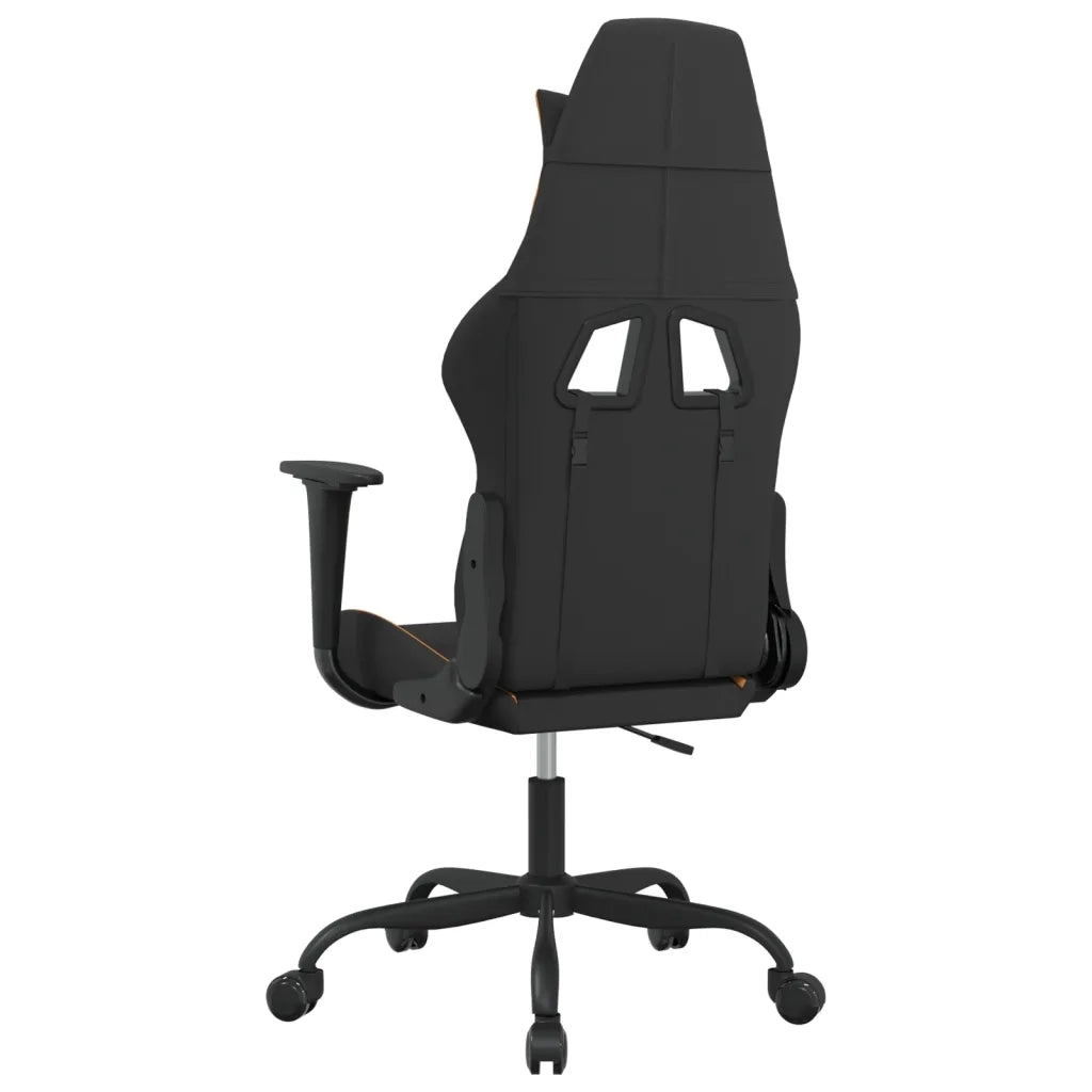 Sedia da Gaming Nero e Arancione in Tessuto cod mxl 60667