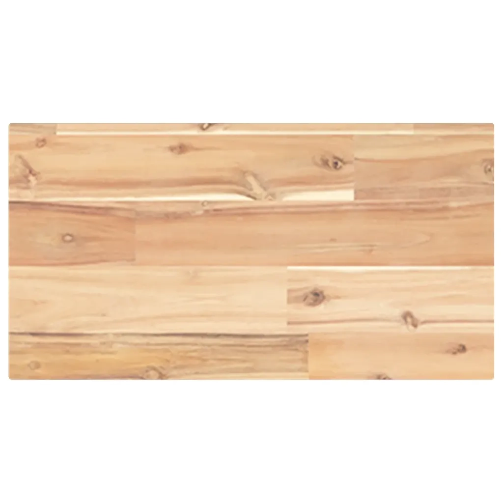 Mensole da Parete 2 pz 40x20x2 cm Legno Acacia Non Trattato 3279336