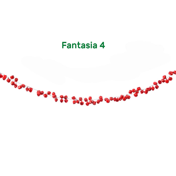 GHIRLANDA CON CAMPANE 120CM