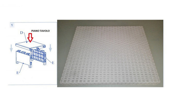 piano tavolo d x salotto capri bianco cod:ferx.602215