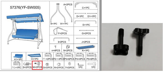 dondolo in acciaio romantic-(mx2pcs) cod:ferx.602229