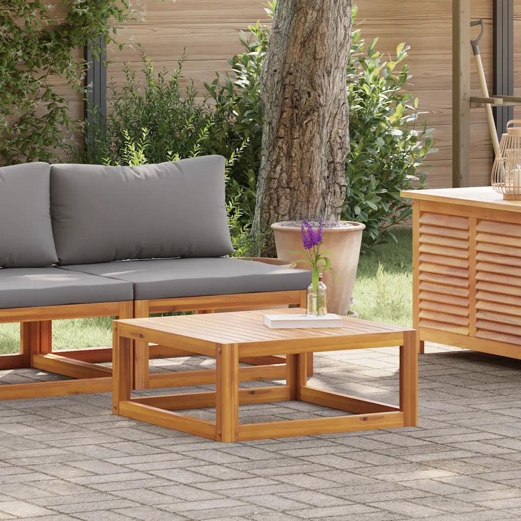 Set Divani da Giardino 2 pz con Cuscini in Massello di Acacia 311858
