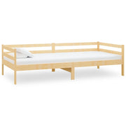 Letto singolo | Letto per adulti | Dormeuse in Legno Massello di Pino 90x200 cm