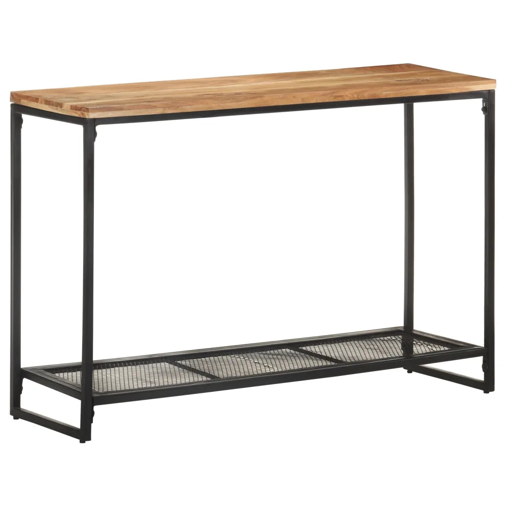 Tavolo Consolle 110x35x75 cm in Legno Massello di Acacia 320249