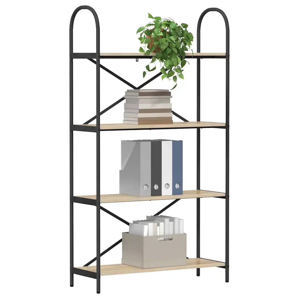 Libreria Rovere Sonoma 80 x 30 x 146 cm Legno multistrato 879894