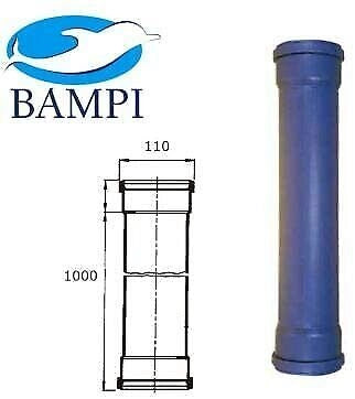 Tubo Per Scarico 110X2000 Mm - Bampi