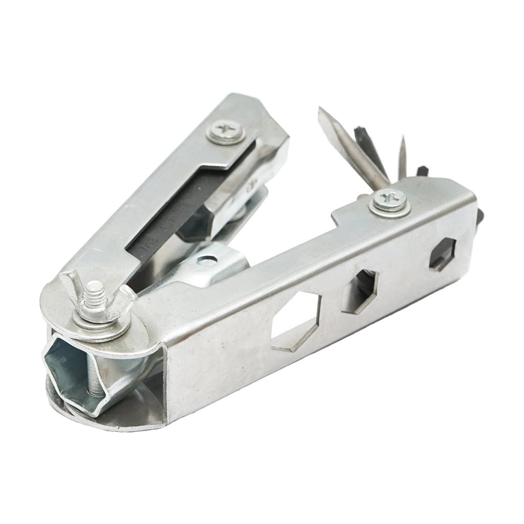 Utensile multifunzionale tipo coltello per la manutenzione della motosega