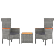 Set mobili da giardino set mobili da esterno 3 pezzi polyrattan grigio e acacia 02_0014204