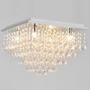 Lampada da Soffitto Veli Prisma a Forma di Prisma Plafoniera con Cristalli Artificiali lux.pro