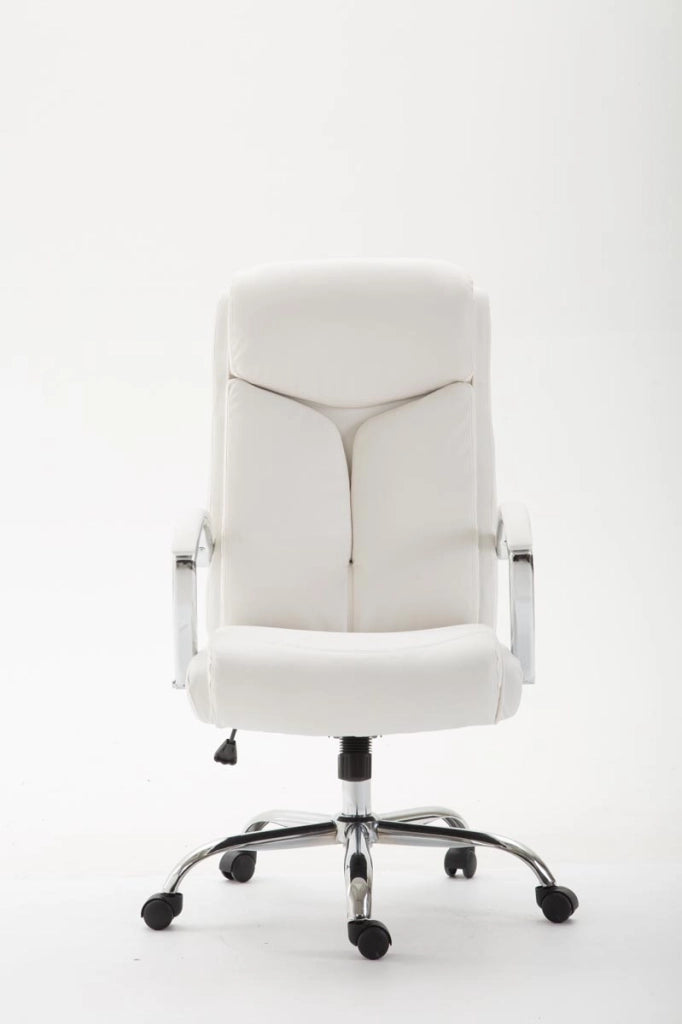 Sedia ufficio VAUD XL in similpelle bianco