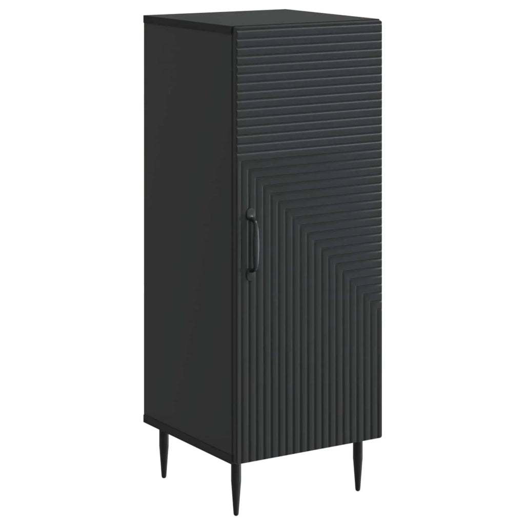 Credenza Nero 33 x 34,5 x 89,5 cm Legno ingegnerizzato 894826