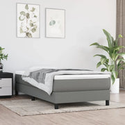 Materasso a Molle Insacchettate Rigidità Media Grigio Scuro 80x200x20 cm 347675