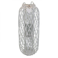 Lanterna Bernadette   in Vimini Bianco