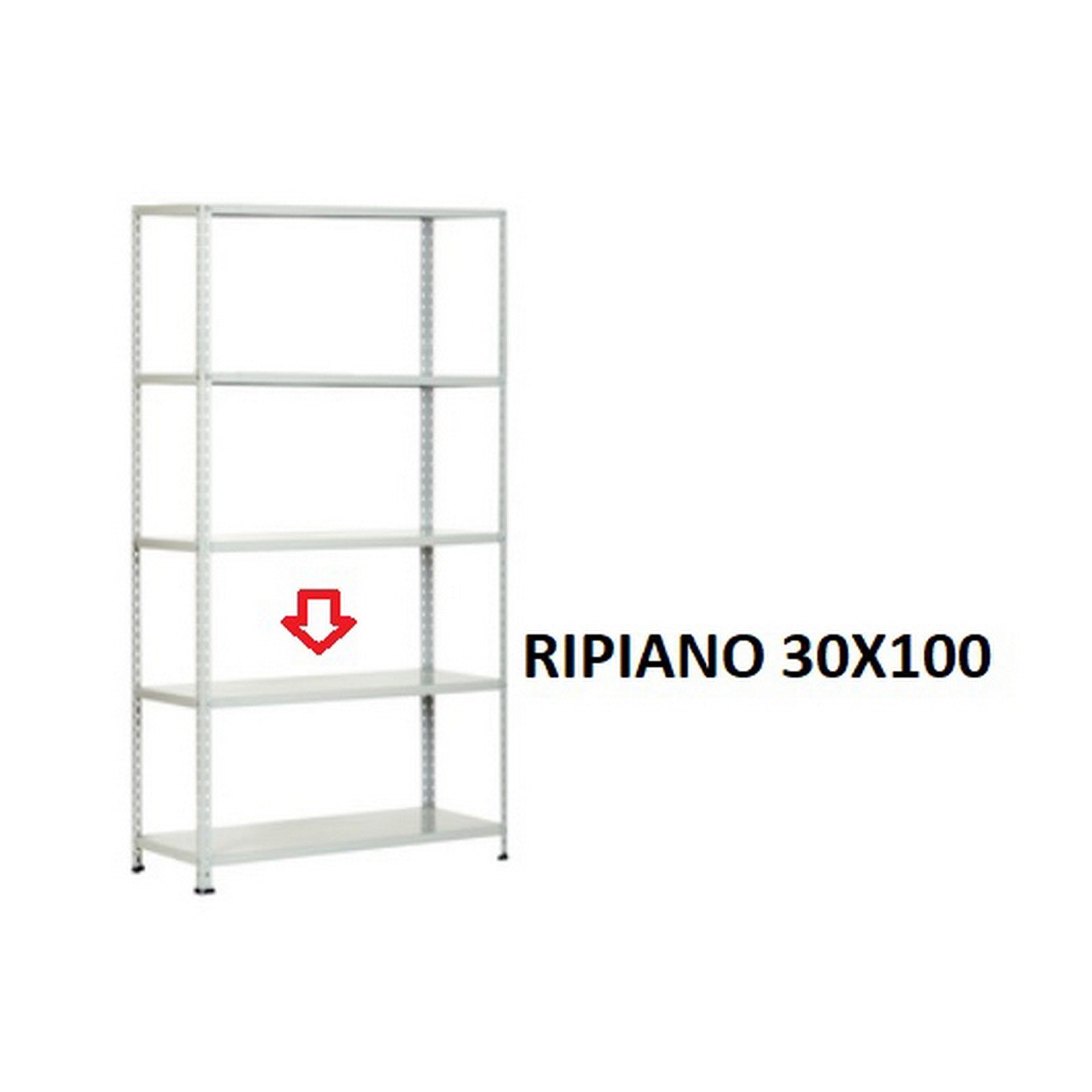 ripiano x panda kit 30x100 cod:ferx.602663
