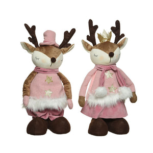 RENNA DECORATIVA ROSA 2 ASS