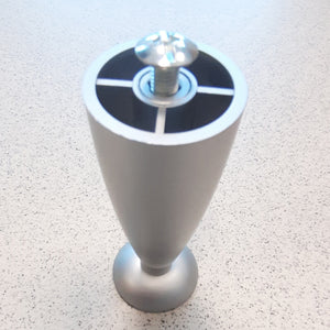 piedino grigio satinato x mobile bagno antonella cod:ferx.602694