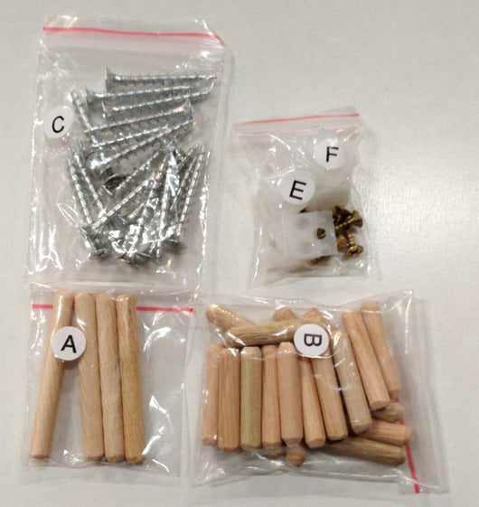 kit montaggio x libreria cubo 6 cod:ferx.602698