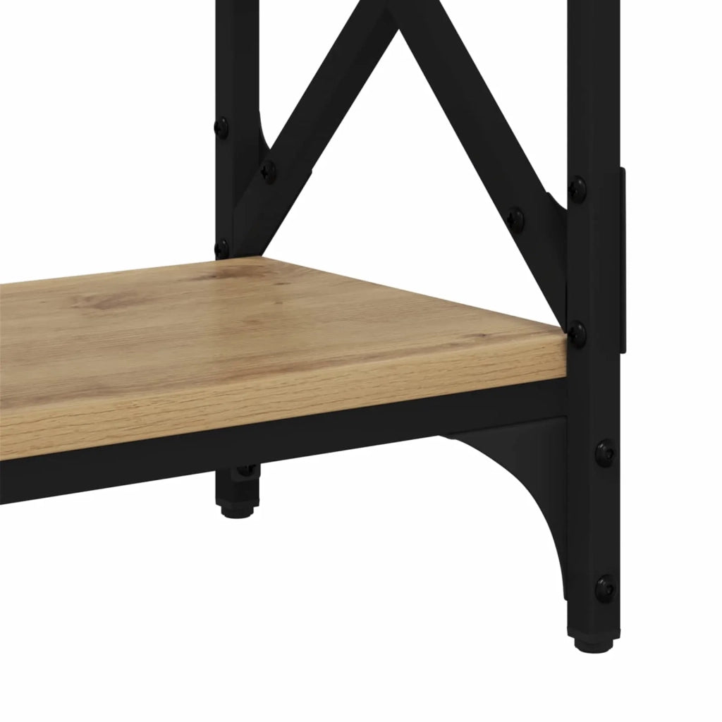 Tavolo consolle Rovere artigianale 100 x 28 x 80,5 cm