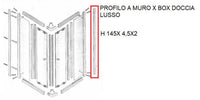 profilo a muro x box doccia cristallo lusso cod:ferx.602742