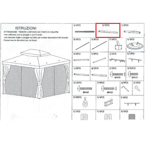 trave(b) x gazebo adventure magnum cod:ferx.602756