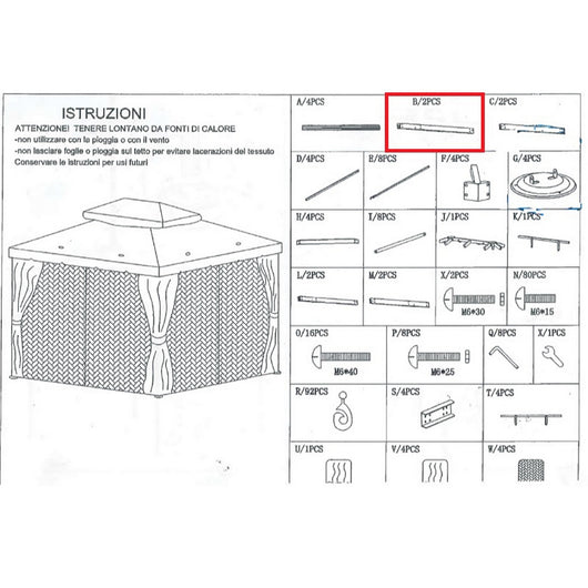 trave(b) x gazebo adventure magnum cod:ferx.602756