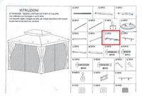 crociera (j)x gazebo adventure magnum cod:ferx.602789