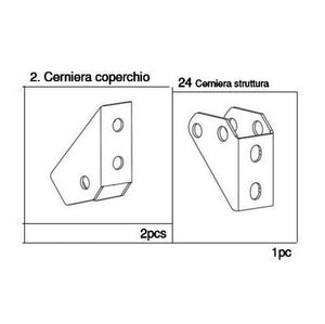1coppia cp cerniere n. 2 n. 24 x barbecue asado cod:ferx.602791