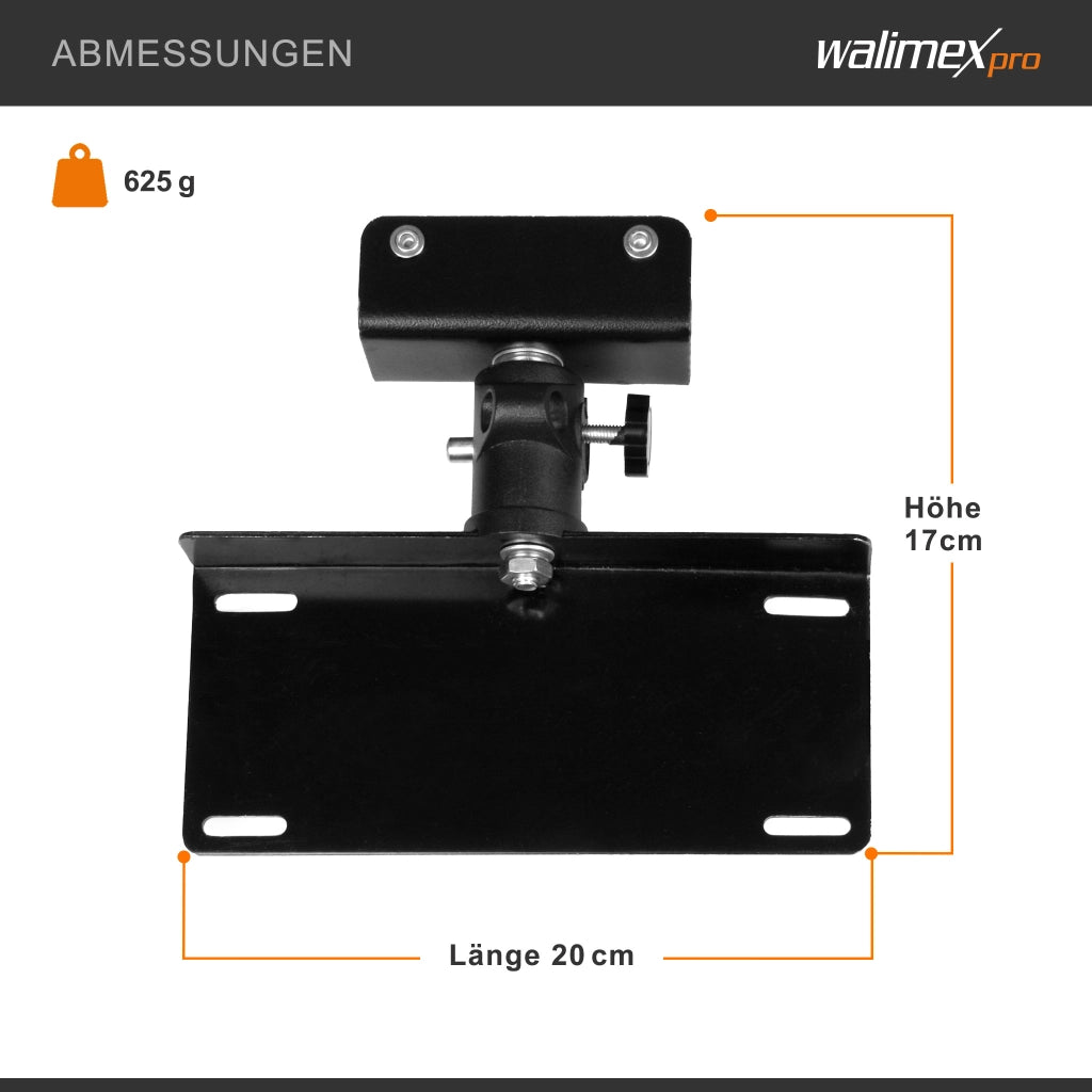 Walimex Supporto per binari a soffitto