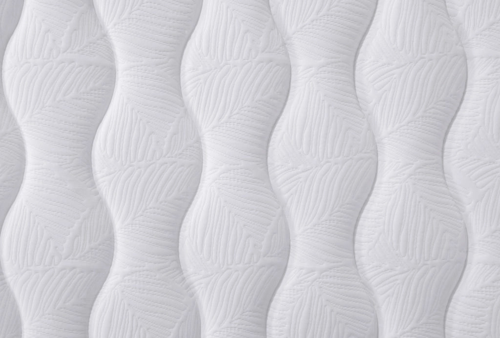 Materasso a molle 140x200 cm H3 spesso 20 cm ergonomico arrotolato bianco
