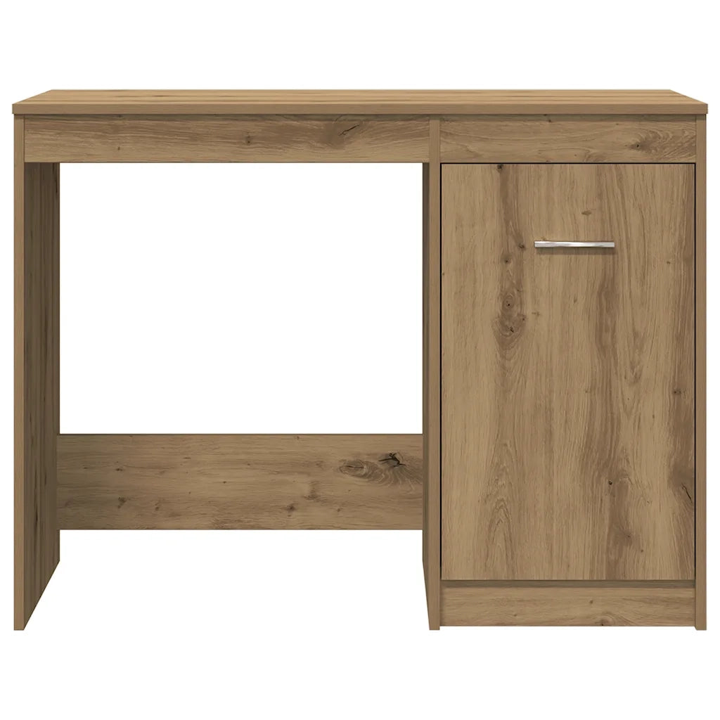 Scrivania con armadietto in Legno Multistrato Rovere Artigianale 3328552