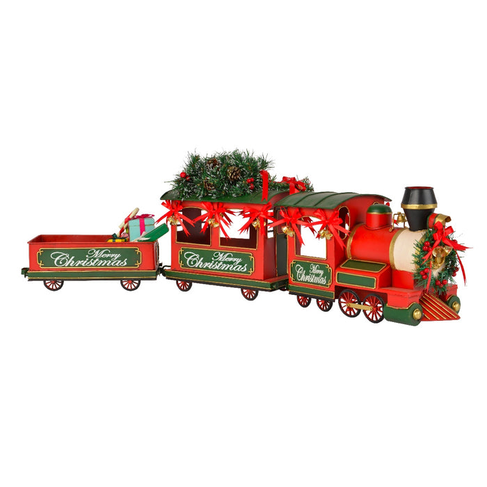 Trenino Rosso Con Regali