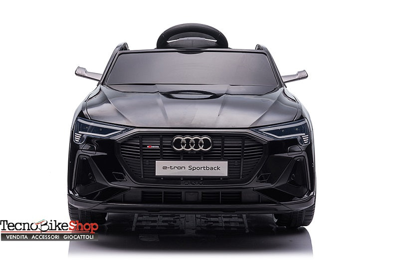 Auto elettrica per bambini Audi E-Tron 12v colore Nero