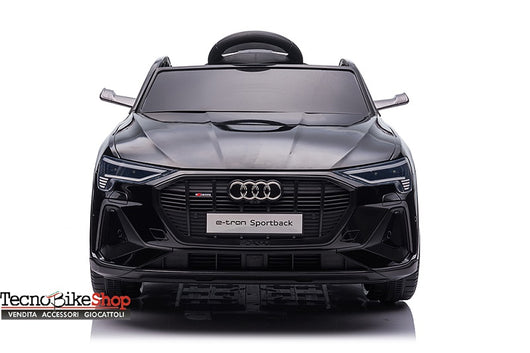 Auto elettrica per bambini Audi E-Tron 12v colore Nero