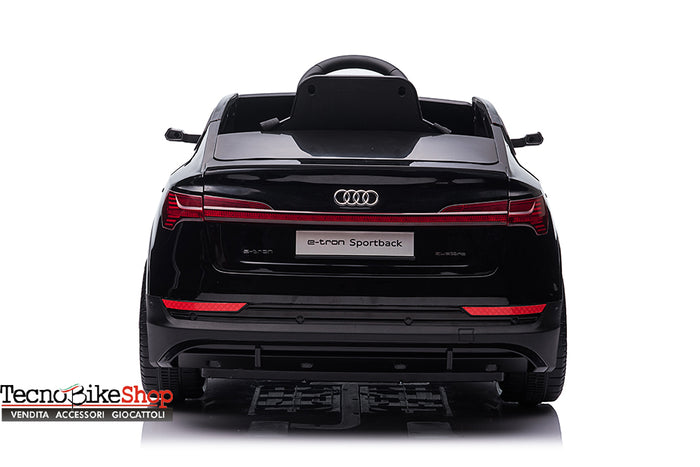 Auto elettrica per bambini Audi E-Tron 12v colore Nero