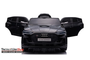 Auto elettrica per bambini Audi E-Tron 12v colore Nero
